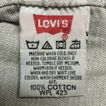 USA製 Levi's 501 グレー デニム パンツ W36×L29 ジーンズ ペンキ グランジ ボロ リーバイス 505 519 90s 00s オールド ビンテージ_画像8