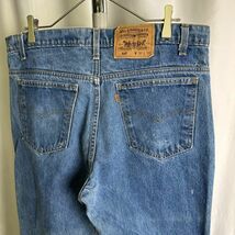 90s USA製 Levi's 517 ブーツカット デニム パンツ W36×L27 ジーンズ オレンジタブ フレア リーバイス 646 00s 80s オールド ビンテージ_画像7