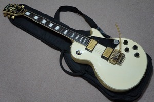 Burny Les Paul Custom LC-100YS Made In Japan バーニー フロイドローズ（FRT4）搭載 VH-1 レスポールカスタム 激レア 1989 