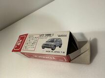 トミカ 赤箱 ホンダ シティ　ターボ　II 赤　絶版　日本製　タカラ　tomica No.54_画像8