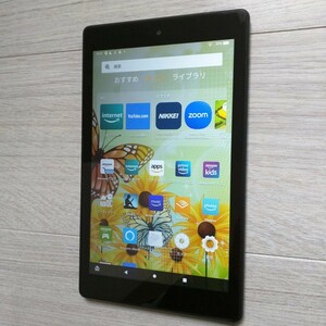 Amazon Fire HD8（第8世代）タブレット 　美品です。HD画質 　YouTubeやプライムビデオ視聴に Tver　急速充電対応