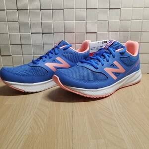 送料無料・新品未使用！！ニューバランス new balance ランニングシューズ スニーカー / YK570GL3.W / ブルー 22.0ｃｍ