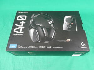 61/Q562★Astro A40 TR Headset + MixAmp Pro TR A40TR-MAP PS4/PC/Xbox/Switch★使用感あり★動作確認済み 中古品