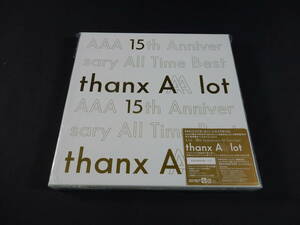 85/L653★邦楽CD★AAA / AAA 15th Anniversary All Time Best -thanx AAA lot-★初回生産限定・豪華盤★15周年記念アルバム★5枚組★中古品