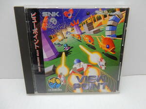 51/R886★【ネオジオCD】ビューポイント / VIEW POINT★NEOGEO CD★SNK★ディスクにキズあり★動作確認済み 中古品