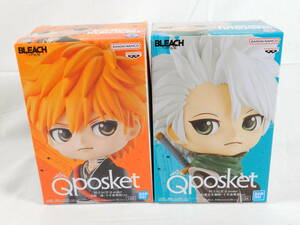 06/Y434★未開封★【2点セット】BLEACH Q posket -黒崎一護-千年血戦篇ver.【A】/ -日番谷冬獅郎-千年血戦篇ver.【A】　★バンプレスト