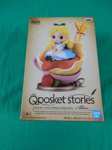 10/A877★Q posket stories Disney Characters -Alice-【B ver.】★フィギュア★ふしぎの国のアリス★バンプレスト★プライズ★未開封品