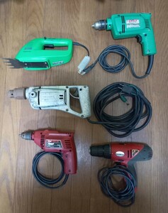 電動工具　マキタ　RYOBI　HITACHI　TOYOTOMI　中古品　通電◯