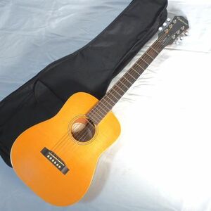 美品 Epiphone Expedition ミニギター トップ単板 2008年製 ケース付き トラベルギター エピフォン 楽器/160サイズ