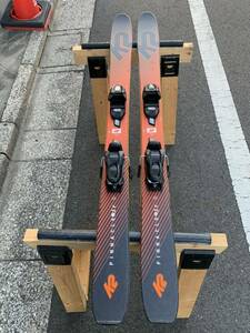 k2 PINNACLE jr 139 マーカービンディングセット　パウダー　フリーライド