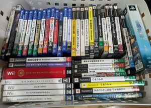 【ジャンク】【1円スタート】 PS4/PS2/PS3/PSP/Wii/PCゲーム/ ゲームソフト まとめ売り【A2】