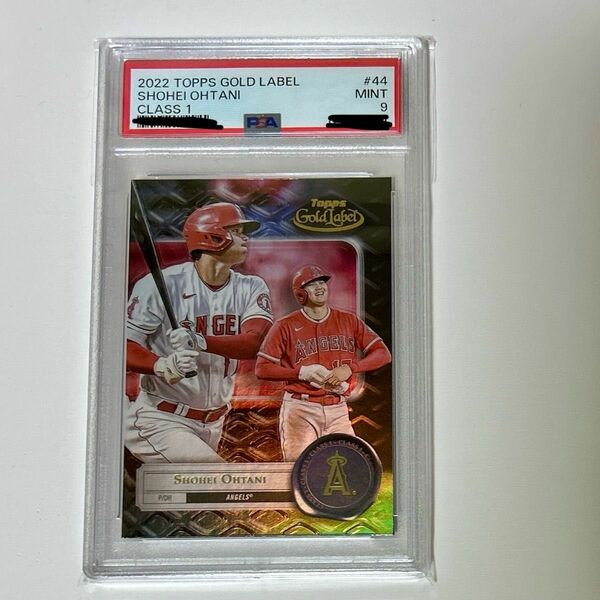 【PSA9】 大谷翔平 2022 Topps Gold Label Los Angeles Angels CLASS 1 