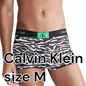 新品　Calvin Klein カルバンクライン　ボクサーパンツ ローライズ メンズ下着 M
