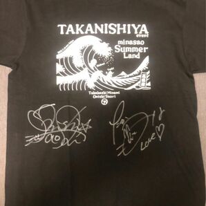 たかにしや サイン入りTシャツ