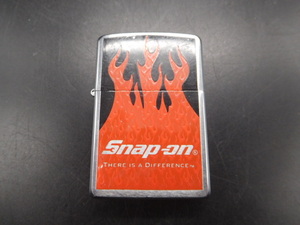 レア物　ZIPPO　ジッポー ライター　snap-on　スナップオン ロゴ　ファイアデザイン　