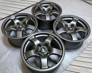 美品 BNR32 GT-R 純正 アルミホイール 4本セット 16インチ 8J +30 114.3 5穴 R32 R33 R34 スカイライン SKYLINE BBS FORGED