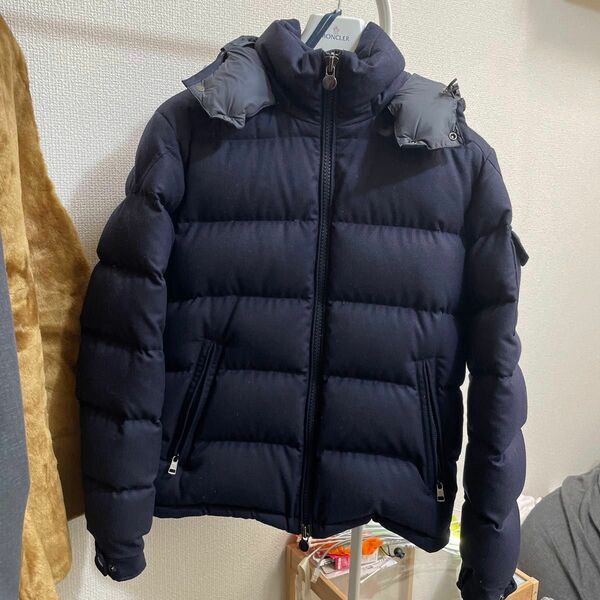 Moncler◆MONTGENEVRE◆ショート ダウン ジャケット　モンクレール ネイビー