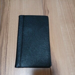 【c4】LANVIN ランバン 財布 手帳型 札入れ