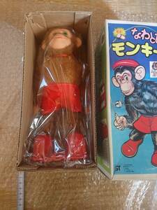  Showa era toy TOT.. jump Monkey toto action animal /.. toy Pachi mon