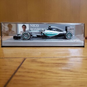 ミニチャンプス　1/43 メルセデスW06 N・ロズベルグ　オーストラリアGP