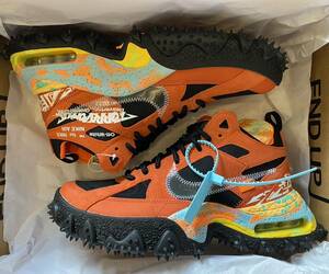 新品♪国内正規♪黒タグ付♪ NIKE AIR TERRA FORMA OFF WHITE 28.5cm ナイキ テラフォーマ オフホワイト マントラオレンジ DQ1615-800