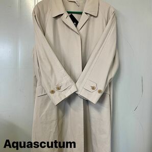 Aquascutum トレンチコート　 ライトベージュ