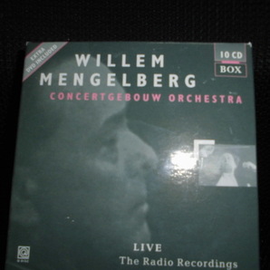 CD■ウィレム・メンゲルベルク バッハ ベートーヴェン Live The Radio Recordings Willem Mengelberg CD-BOX■10CD+DVDの画像1