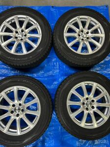 DUNLOP SJ8スタッドレスタイヤホイール 4本セット 235/65/R18 美品