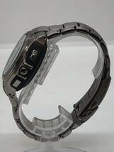 稼働品 腕時計 TOYOTA トヨタ クラウン スマートキー ソーラー メンズ腕時計 文字盤 ブラック W830-T008216Y_画像3
