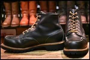 [11E хорошая вещь перо бирка ] Red Wing 8136 Vibram Irish setter черный moktu плетеный вверх ботинки redwing 8176 HOPESMORE