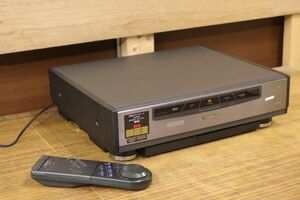 ☆Panasonic パナソニック ビデオデッキ NV-BS900 S-VHS リモコン付 録画王 積層型プロ アモヘッド 新快速 ターボシステム ジャンク Za854