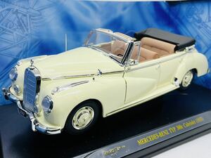 1/18 Mercedes-Benz300C CABRIOLET 1955 RICKO大型モデル(京商・オートアート)