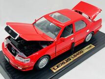 1/18 TOYOTAレクサス LS400 1989 トヨタ セルシオ Road tough 大型モデル(京商・オートアート)_画像3