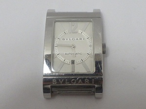 B24-97 BVLGARI ブルガリ RT45S レッタンゴロ 自動巻き AT デイト シルバー スイス製 Rettangolo 本体のみ/ベルトなし