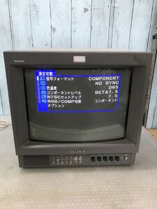  SONY ソニー PVM-14L2 TRINITRON トリニトロン ブラウン管 業務用 カラービデオモニター 通電のみ確認（140s）