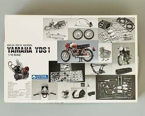 グンゼ産業 ハイテックモデル（HIGH-TECH MODEL）「1/12 ヤマハ YDS 1（YAMAHA YDS 1）」未組立品