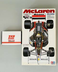 タミヤ模型 1/12 ビッグスケールシリーズ「NO.26 マクラーレンMP4/6ホンダ（McLaren MP4/6）」未組立品 + Top Studio Super Detail-Up Set