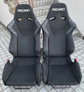 【美品】RECARO レカロ レカロシート SR-6 KK100S BK × BK ブラック×ブラック [正規品][左右2脚セット][送料込み]