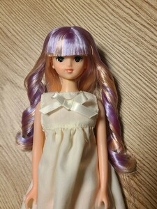 リカちゃんキャッスル　スージー　サイド縦巻き髪　ミックスカラー　ジェニーフレンド　27cm　リトルファクトリー　日本製　人気　貴重　