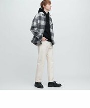 ユニクロ UNIQLO セルビッジ デニム 33インチ ホワイト 白デニム　岡山県倉敷市_画像6