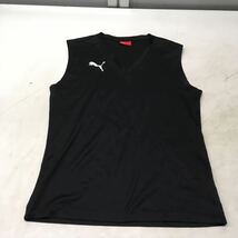 送料無料★PUMA プーマ★ノースリーブシャツ　タンクトップ★Mサイズ★ブラック#60112sNjj11_画像1