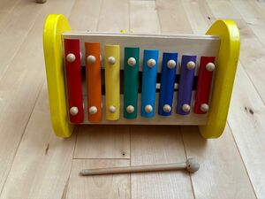 エドインター　おもちゃ 知育玩具　木のおもちゃ　森の音楽会　鉄琴
