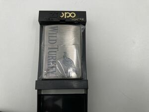 ZIPPO ジッポー ワイルドターキー　火花のみ　経年保管品