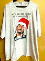 O-8★USA古着★SNOOP DOG ビッグサイズTシャツ★4XL グレー★HIP HOP★送料無料!!★_画像3