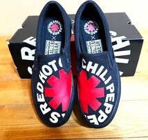 ★レア!!定価￥8,250★新品未使用 デッドストック★RED HOT CHILI PEPPERS レッチリ×VISION スリッポン★24.0cm★送料無料!!_画像4