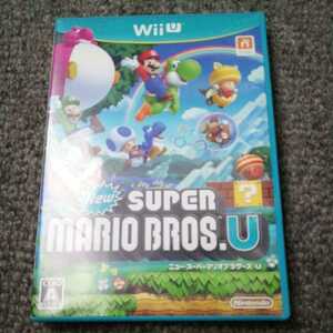  новый товар покупка запись поверхность красивый инструкция есть New Super Mario Brothers *U wiiu рабочее состояние подтверждено быстрое решение 