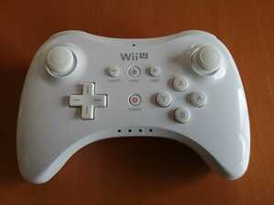  beautiful goods WiiU PRO controller Pro operation verification settled nintendo original white white 