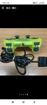 新古美品　PS2　アナログコントローラ デュアルショック(DUALSHOCK2) 　イエロー　SONY 純正品　動作確認済_画像5