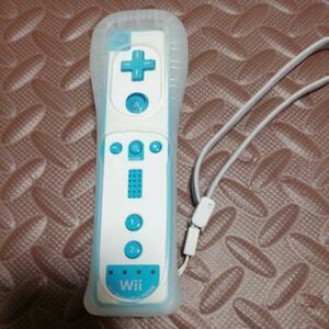  beautiful goods Nintendo Wii remote control motion plus INSIDE blue free shipping operation verification settled 