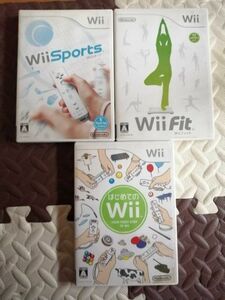 使用感無し　wii　ソフト3本セット　即決